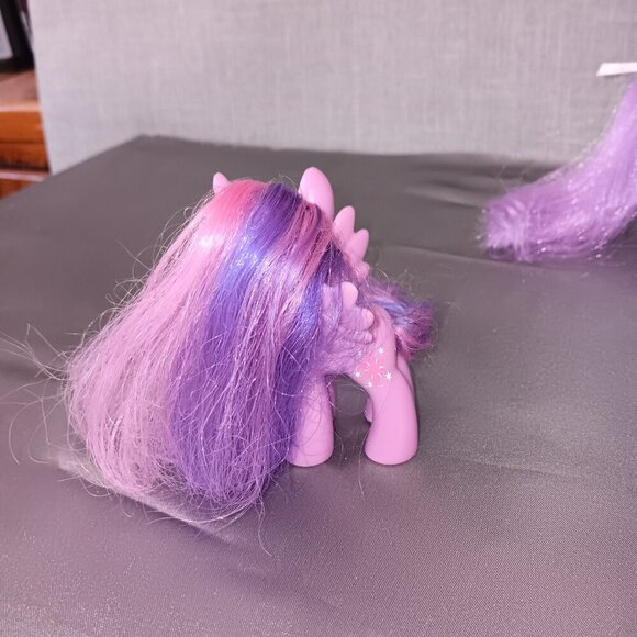 My Little Pony Lot of 4 Gen 3 & 4 Blue Belle Twilight Sparkle Blue Purple Pink - Picture 5 of 9
